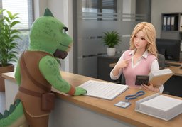 Wer ist für ~ zuständig?のイラスト