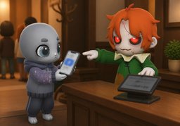 Wie überprüfe ich ~?のイラスト