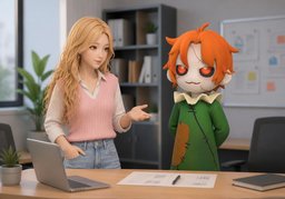 Dürfen wir uns duzen?のイラスト