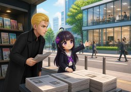 Wer hat ~ herausgegeben?のイラスト