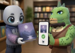 Ist ~ auch online verfügbar?のイラスト