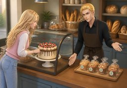 Gibt es ~ in einer glutenfreien Variante?のイラスト
