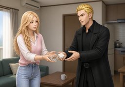 ~ können Sie behalten.のイラスト