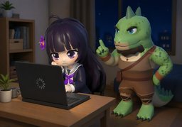 Sind ~ installiert?のイラスト