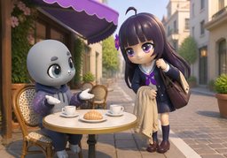 Wie beende ich ~?のイラスト