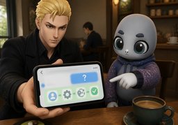 Wie setze ich ~ zurück?のイラスト