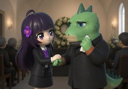Mein ~ Beileid.のイラスト