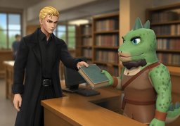 Ich bringe Ihnen ~ zurück.のイラスト