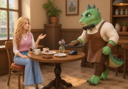 Könnten Sie ~ bringen?のイラスト