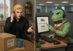 Wie ist der Status meiner Bestellung ~?のイラスト