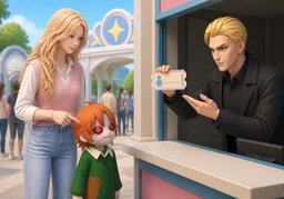 Kann ~ auf ~ ausgestellt werden?のイラスト