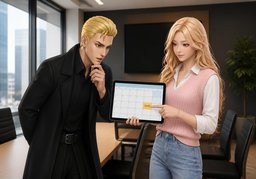 Könnten wir ~ vorverlegen?のイラスト
