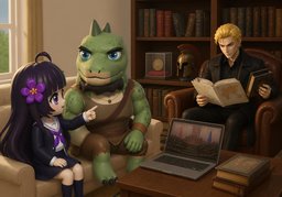Wofür interessiert sich ~?のイラスト