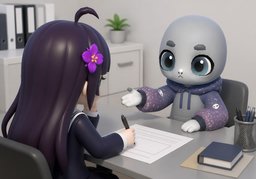 Muss ich ~ ausfüllen?のイラスト