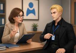 Sind Sie ~ versichert?のイラスト