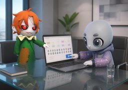 Könnten Sie ~ einladen?のイラスト