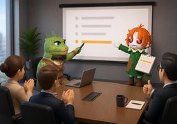 Darf ich ~ weiternehmen?のイラスト