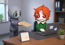 Können Sie ~ bereitstellen?のイラスト