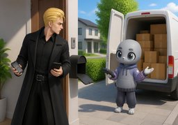 Wurde ~ zugestellt?のイラスト