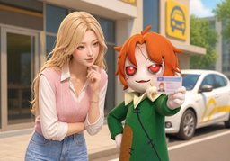 Ich habe kürzlich ~ gemacht.のイラスト