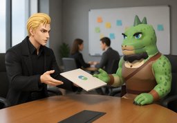 Könnten Sie sich an ~ beteiligen?のイラスト