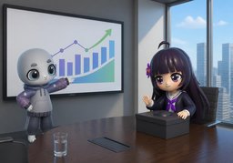 In ~ erwarten Sie einen ROI?のイラスト