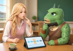 Bei ~ besteht Verbesserungsbedarf.のイラスト