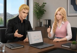 Können wir den Termin auf ~ verschieben?のイラスト