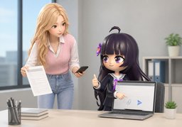 Bitte per ~.のイラスト