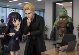 Es fällt auf, dass ~.のイラスト