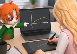 Die Achse beginnt bei ~.のイラスト