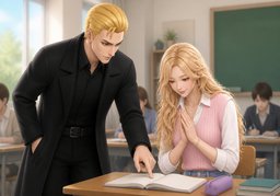 Ich beantworte ~.のイラスト