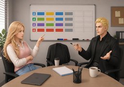Ein Problem ist, dass ~.のイラスト