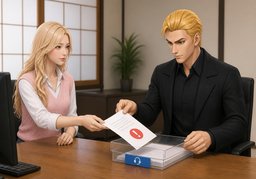 Ich bitte um Eskalation an ~.のイラスト