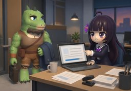 Was hindert uns daran, ~?のイラスト