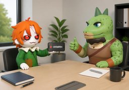 Darf ich ~ aufzeichnen?のイラスト