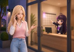 Wann ist ~ wieder erreichbar?のイラスト
