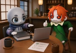 Könnten wir uns auf ~ beschränken?のイラスト