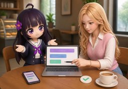 Welche ~ sollen wir verwenden?のイラスト