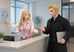 Bei Eskalation kontaktieren Sie ~.のイラスト