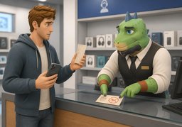 Die Garantie ist leider abgelaufen.のイラスト
