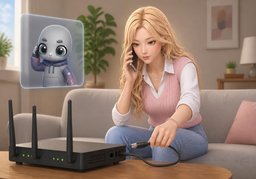 Haben Sie schon versucht, ~?のイラスト