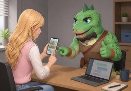 Dürfen ~ geteilt werden?のイラスト