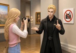 Dürfen ~ gemacht werden?のイラスト