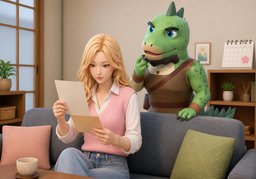 Worum geht es bei ~?のイラスト