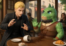 Das war nicht beabsichtigt.のイラスト
