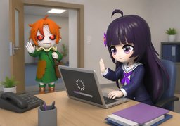 Ich benötige noch ~.のイラスト