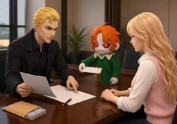 Im Gegenzug erwarten wir ~.のイラスト