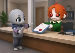 Wir erteilen hiermit ~.のイラスト
