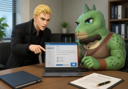 Die Übergabe erfolgt per ~.のイラスト
